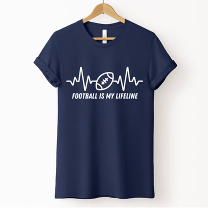 Football is My Lifeline T Shirt